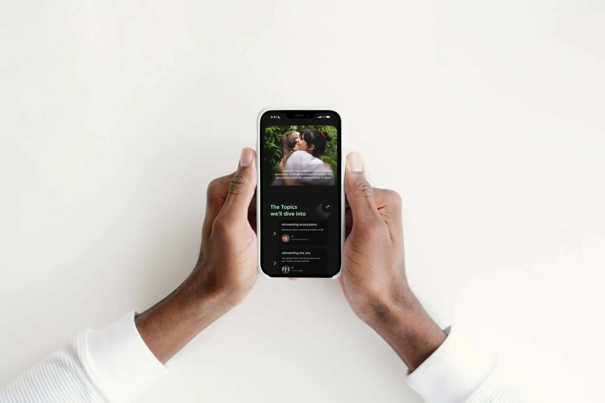 Dark Mode auf dem iPhone – Themen und Speaker kompakt und stimmungsvoll aufbereitet